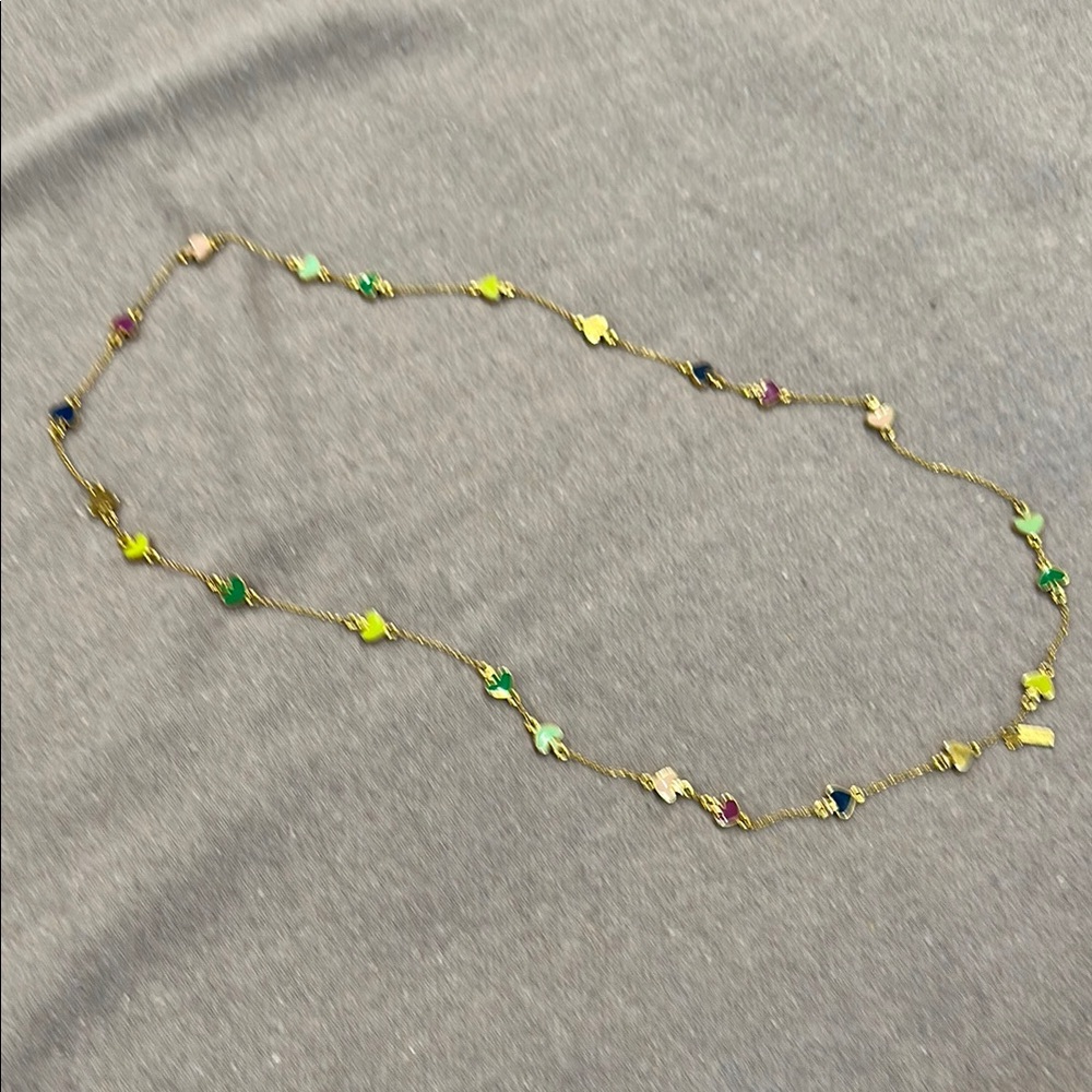 kate spade Green and Yellow Necklace Elegant Jewelry